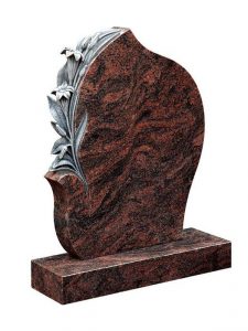 Памятник из коричневого гранита
