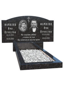 Памятник на двоих из гранита